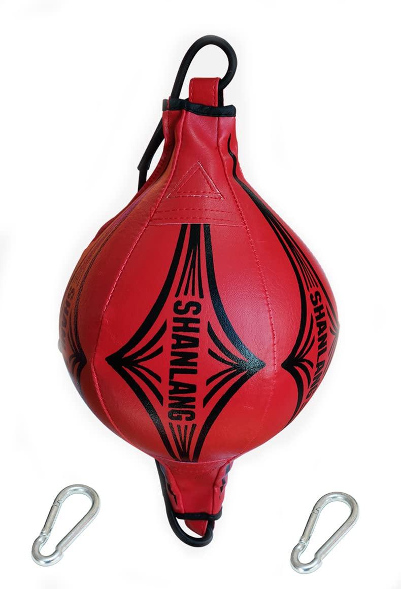 PU Speed Bag Training Double End Punching Ball, Home Gym Mma Punch