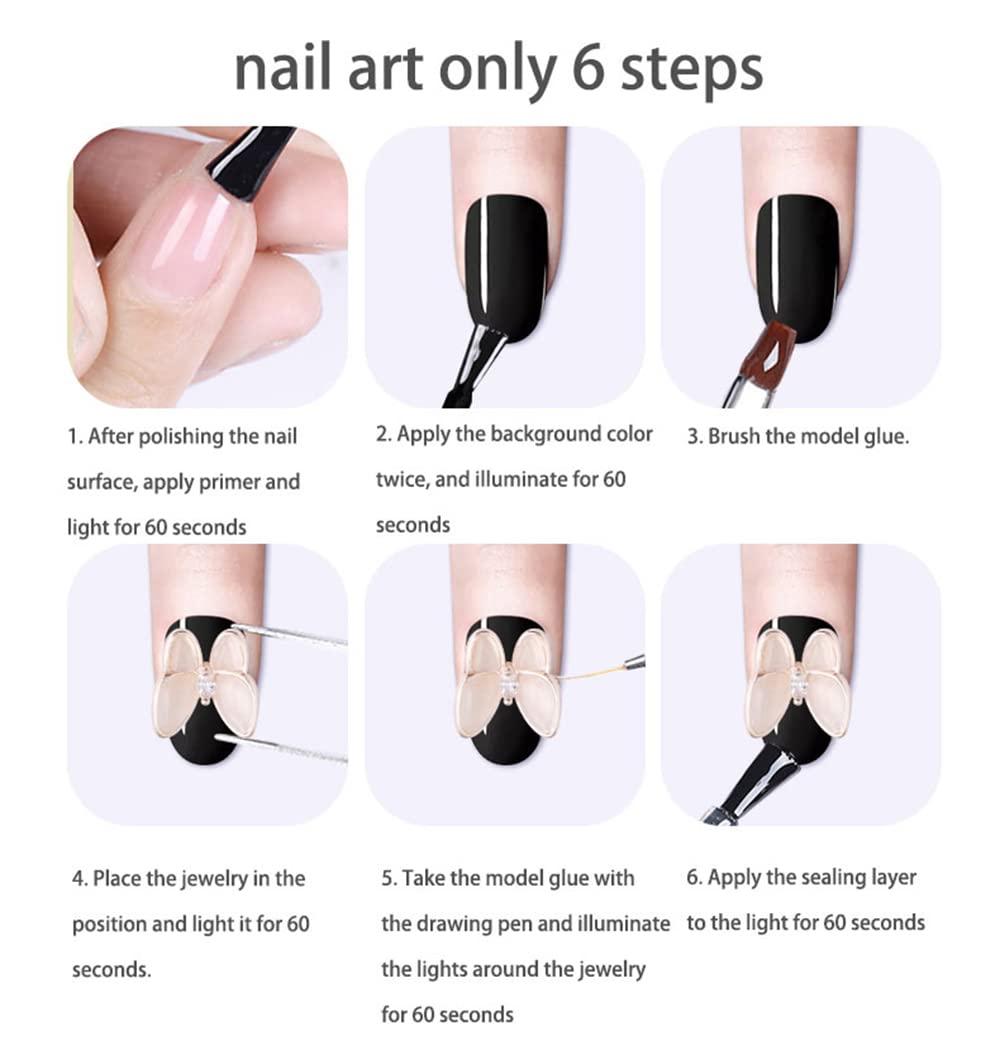 How to Safely Remove 3D Nail Charms