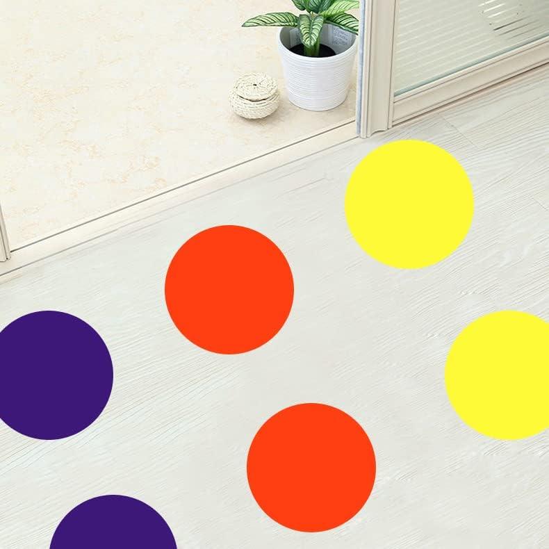 Tupalizy 40PCS Circle Stickers Floor Dots Colored Spot Markers for