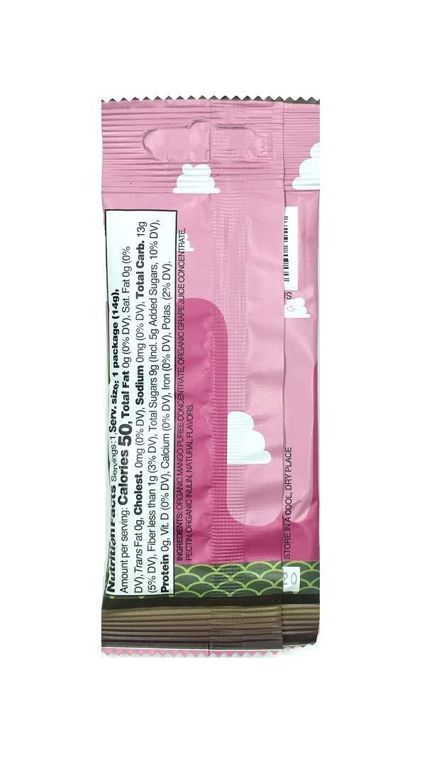 Trader Joe's New Peel Away Organic Fruit Leather Buttons 0.5oz (Grape