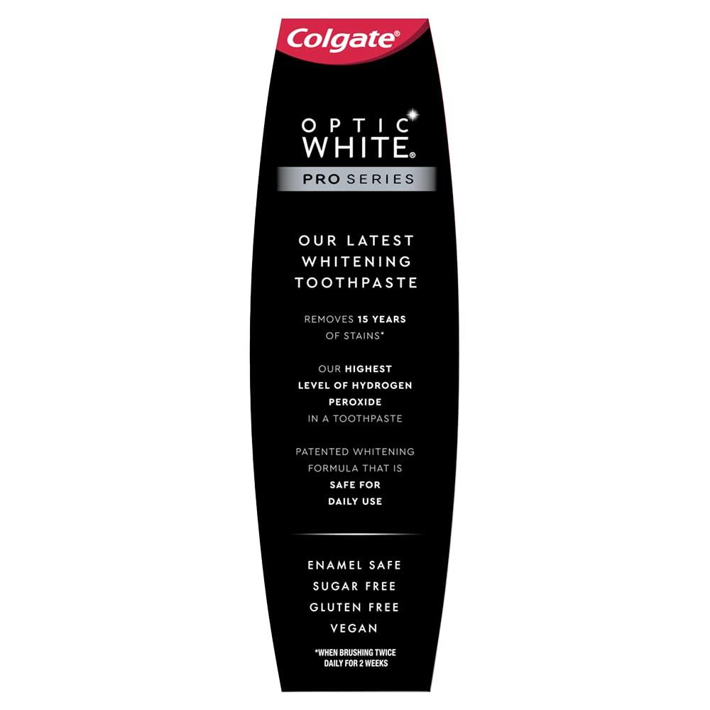 Colgate Optic White Pro Series Whitening Toothpaste with 5 Hydrogen