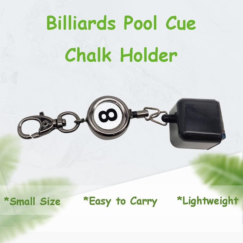 Pool Cue Chalk Holder Portable Billiard Cue Chalk Case Billiard