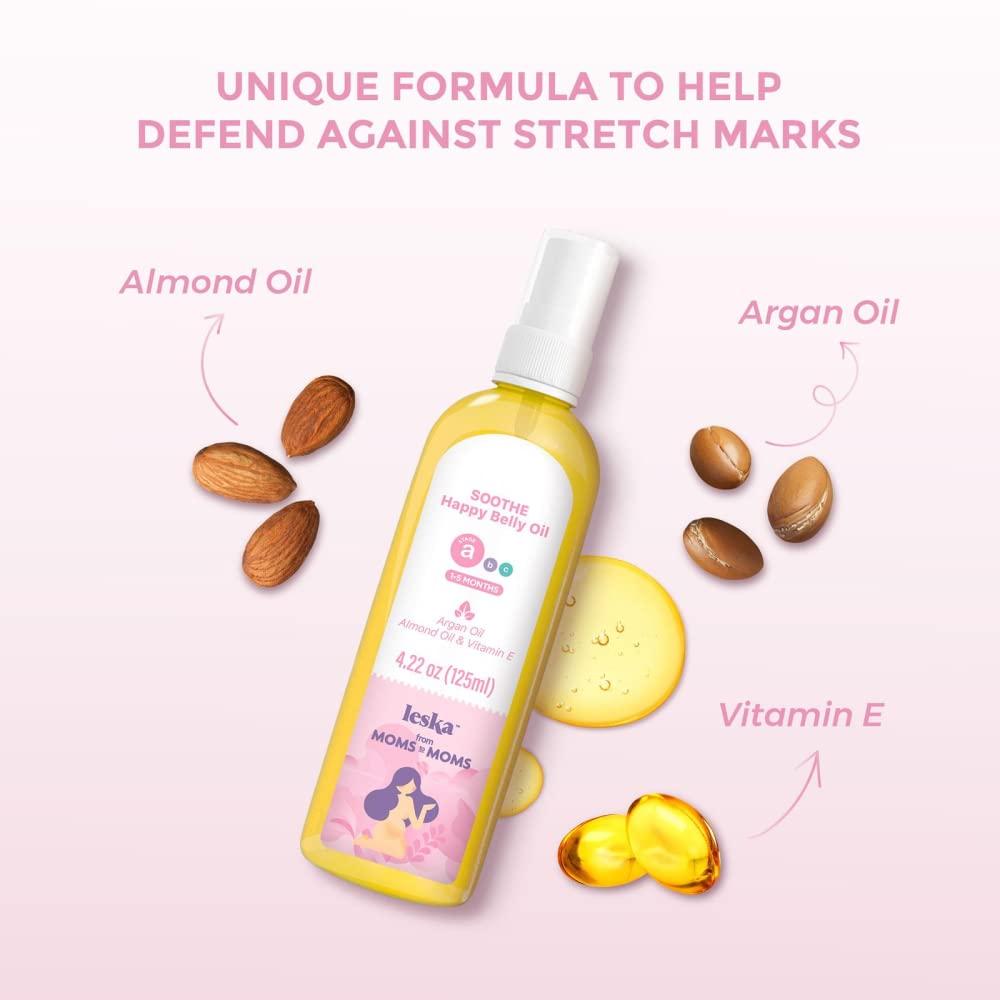 LESKA Maternity Belly Oil STAGE A SOOTHE Happy Belly AntiItch Oil
