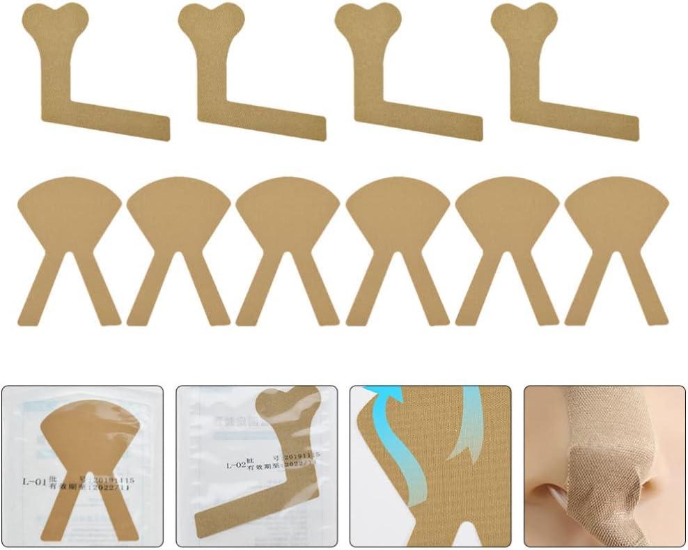 Healifty 12Pcs Nasal Tube Holder Nasogastric Feeding Tube Fastener Catheter Fixed Tape Sticker