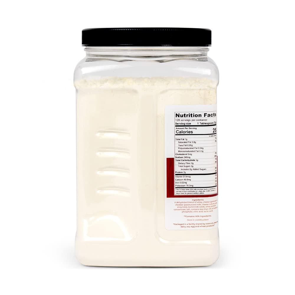 Hoosier Hill Farm White Cheddar Cheese Powder, Cheese Lovers, 2 Pound