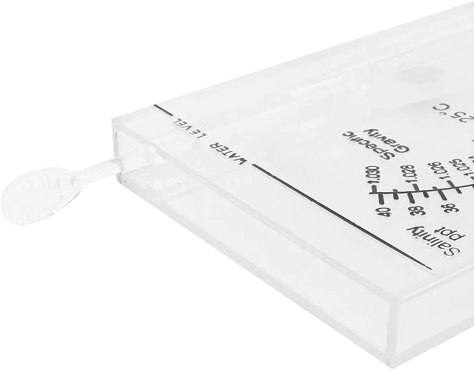 GLOGLOW Accurate Hydrometer Salinity Meter for Aquarium Fish Tank