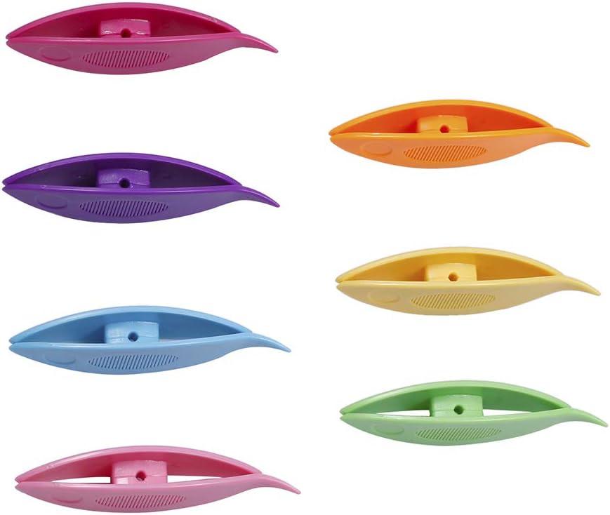 Durable 7Piece Tatting Shuttle Kit with Comfortable Grip Mixed