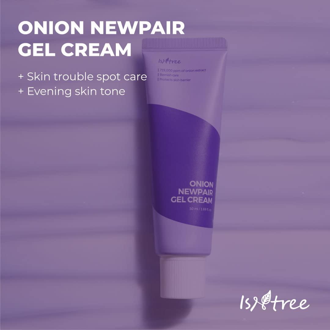 IsNtree Onion Newpair Gel Cream skin soothing hydration care acne spots