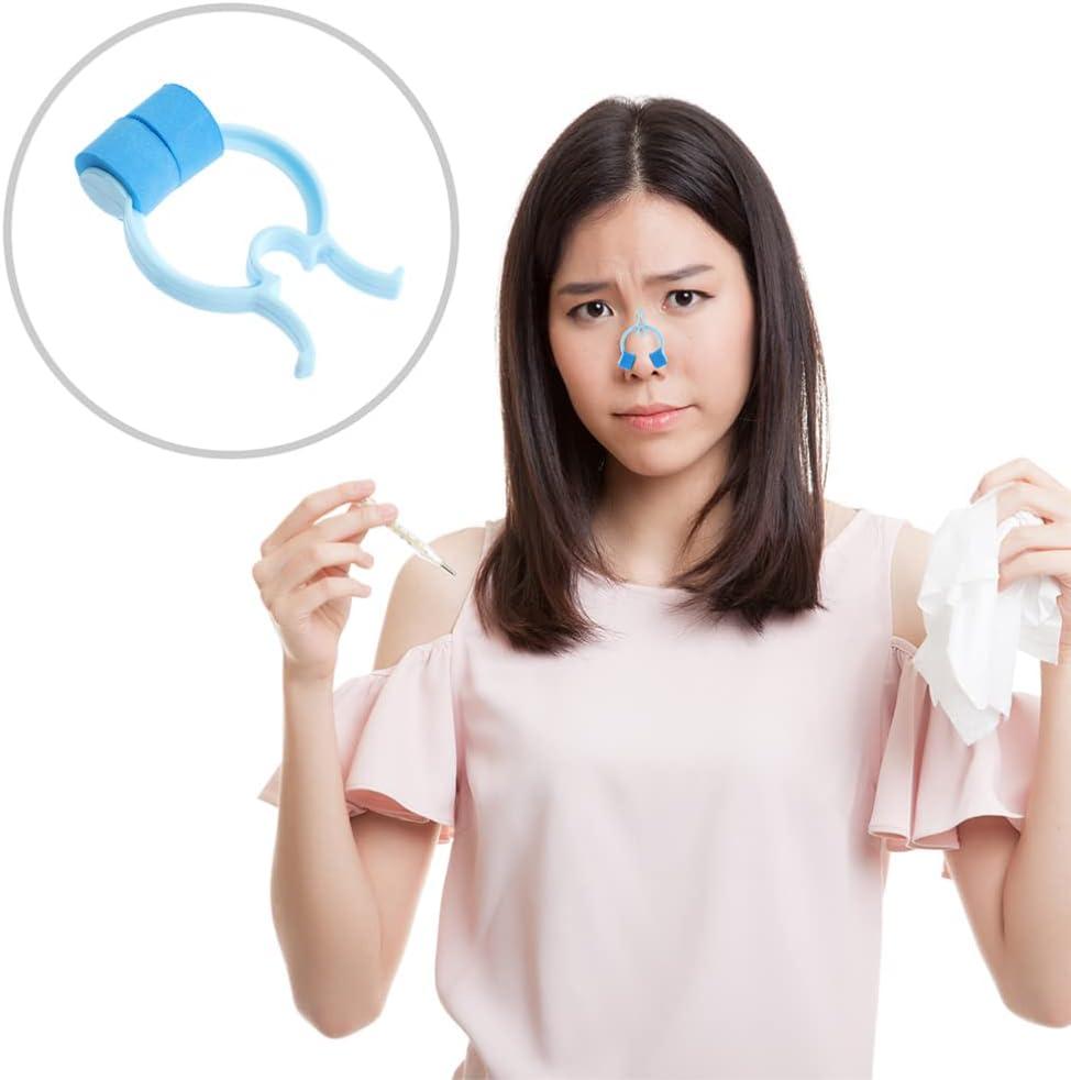 Nose Pincher Snore Strips Snore Strips 10pcs Nose Stop Clips Nasal Nose  Stopper Clips Nose Bleed Stopper Nasal Clip Nose Plugs Accident Nasal Clips Nose  Slap Bleed Stop Sky-blue 10pcs