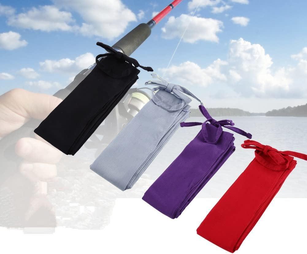 Cotton Cloth Fishing Rod Sleeve Rod Protector Case Pole Cover