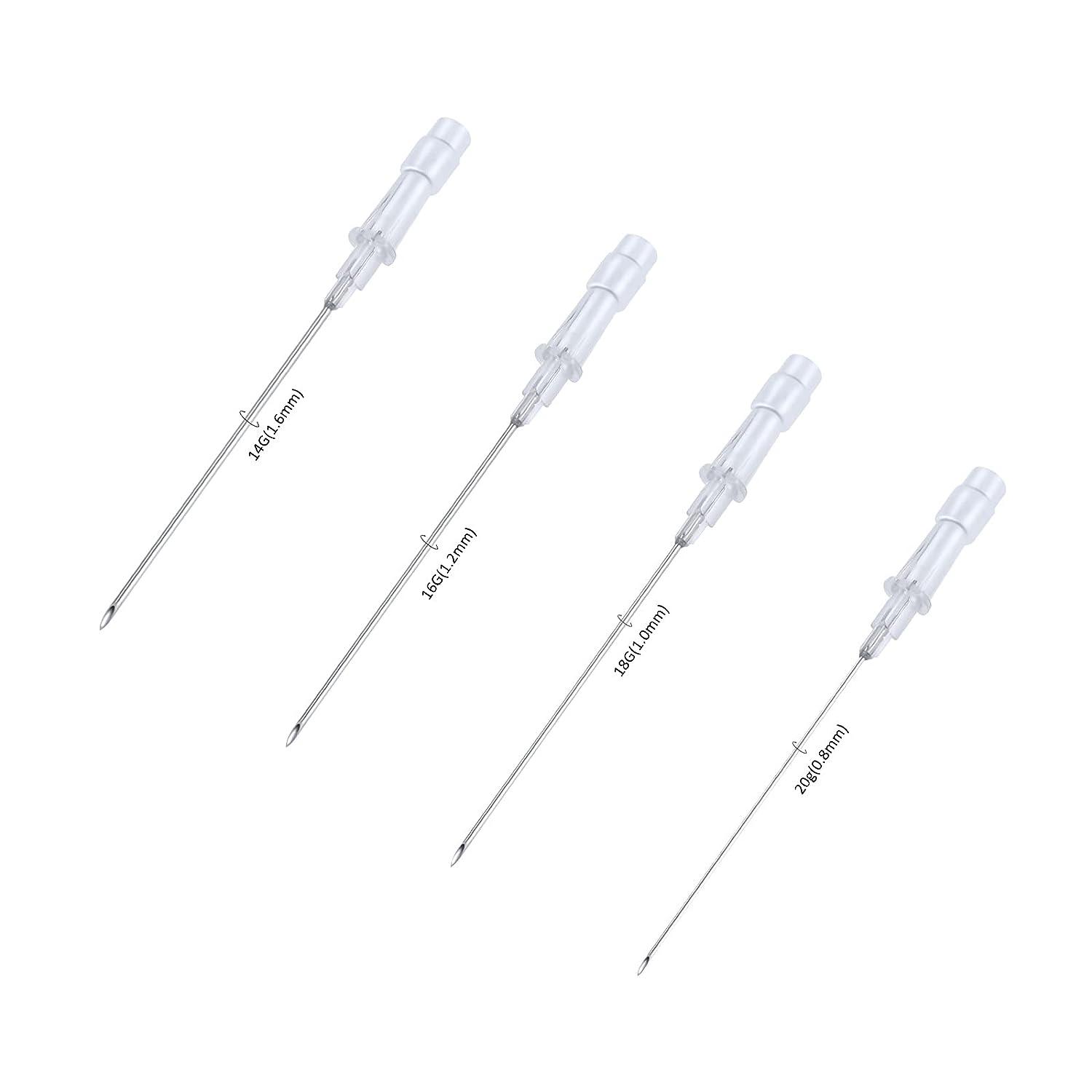 Aumeo Mixed Catheter Piercing Needles 14G 16G 18G 20G IV Catheter