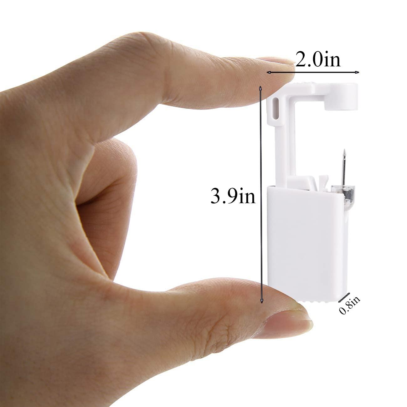 6 Pack Ear Piercing Kit Disposable Self Ear Piercing Gun No Pain Ear