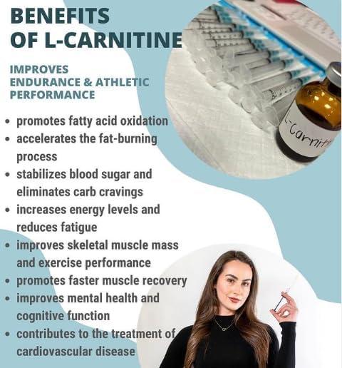 Injectable L-Carnitine 500mg/ml (5ml) | Buy Now with Express International  Delivery