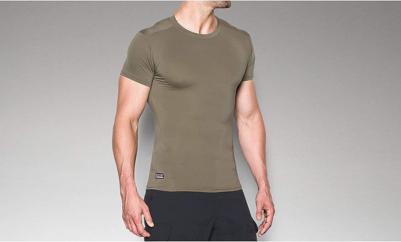 Under Armour Mens HeatGear Tactical Compression Short-Sleeve T-Shirt :  : Clothing, Shoes & Accessories