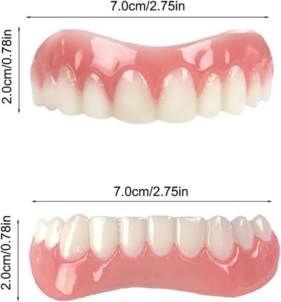 Fake Teeth for Missing Teeth Veneers for Temporary Tooth Repair Upper