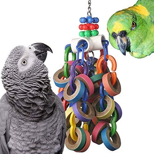 Super Bird Creations SB1107 Bagel Cascade Bird Toy Large Bird