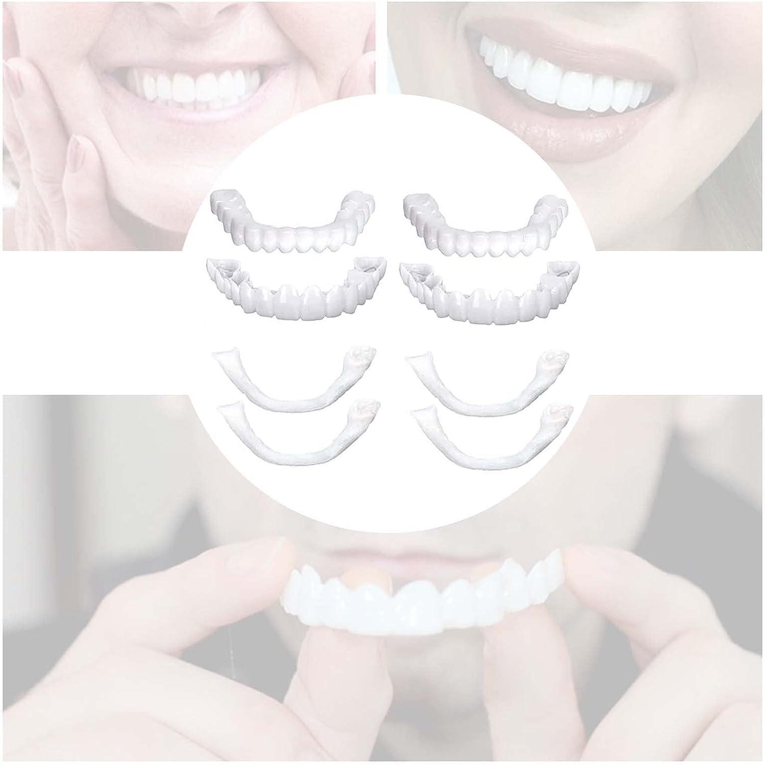Smile Teeth Customizable Temporary Perfect Fake Teeth Molds Braces