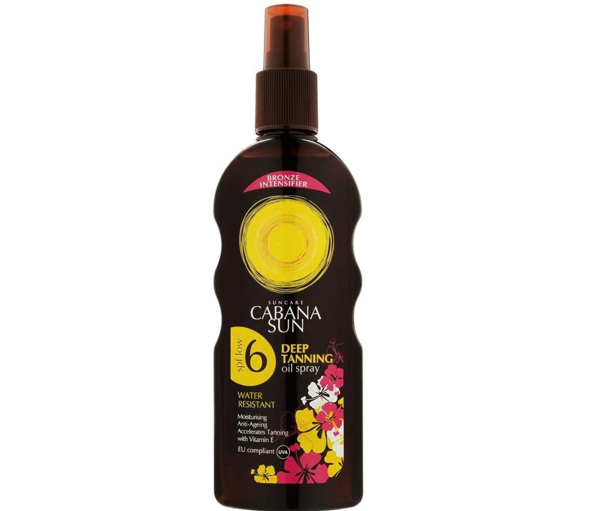 200ml Spray Deep Tanning Oil SPF6 for Intense Sun Protection