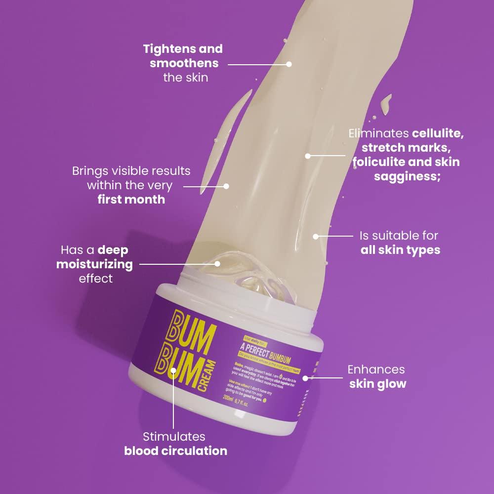 The Original Bum Bum Cream 200 mL Cellulite Remover Cream Brazilian