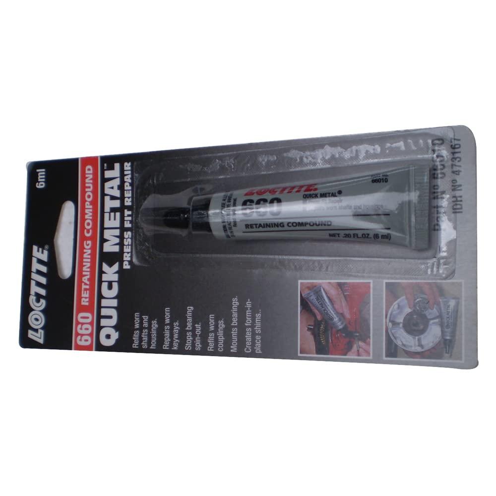 660 Quick Metal Retaining Compound Press Fit Repair 6 ml
