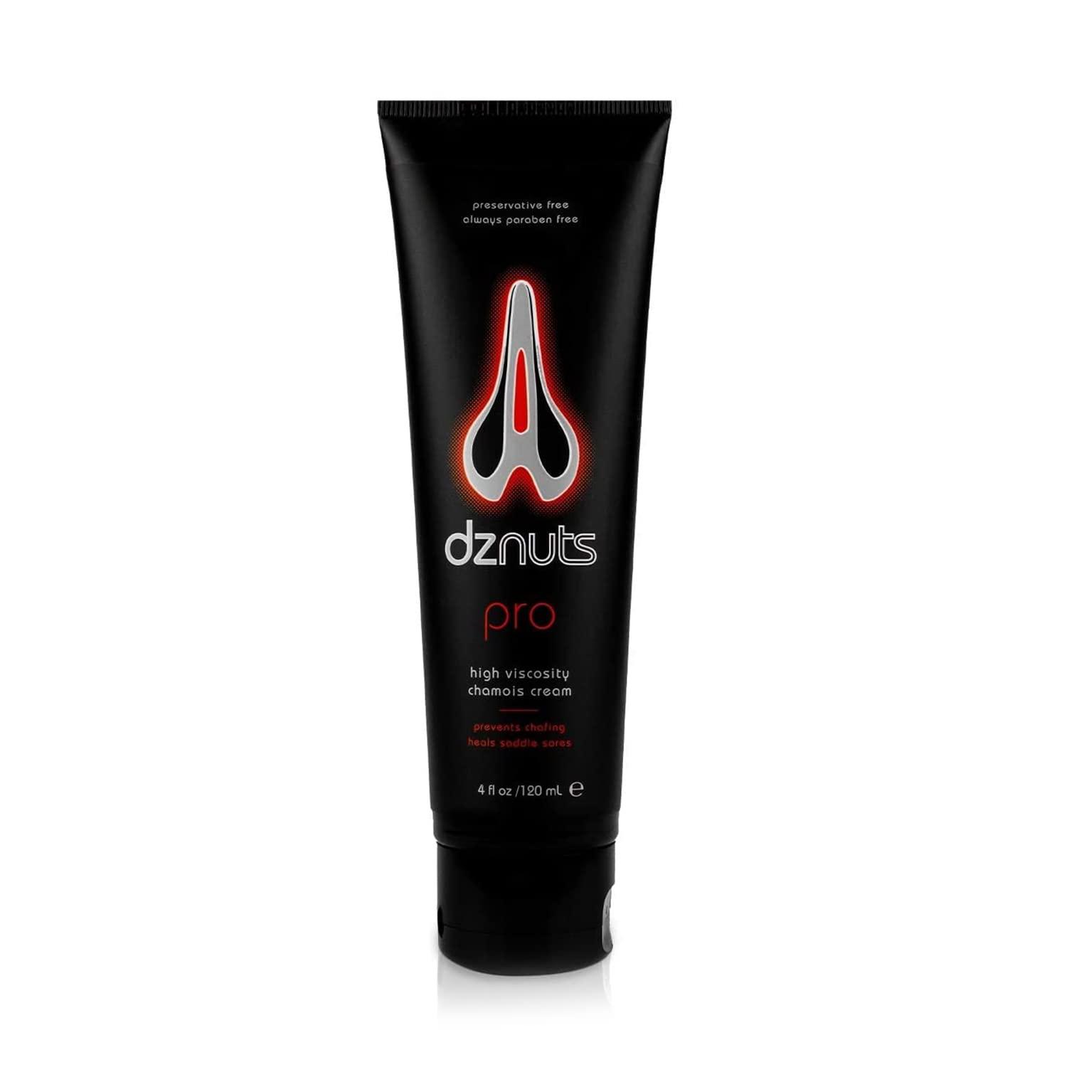 dznuts Men's Pro Chamois Cream, Anti Chafing Cream for Saddle Sores