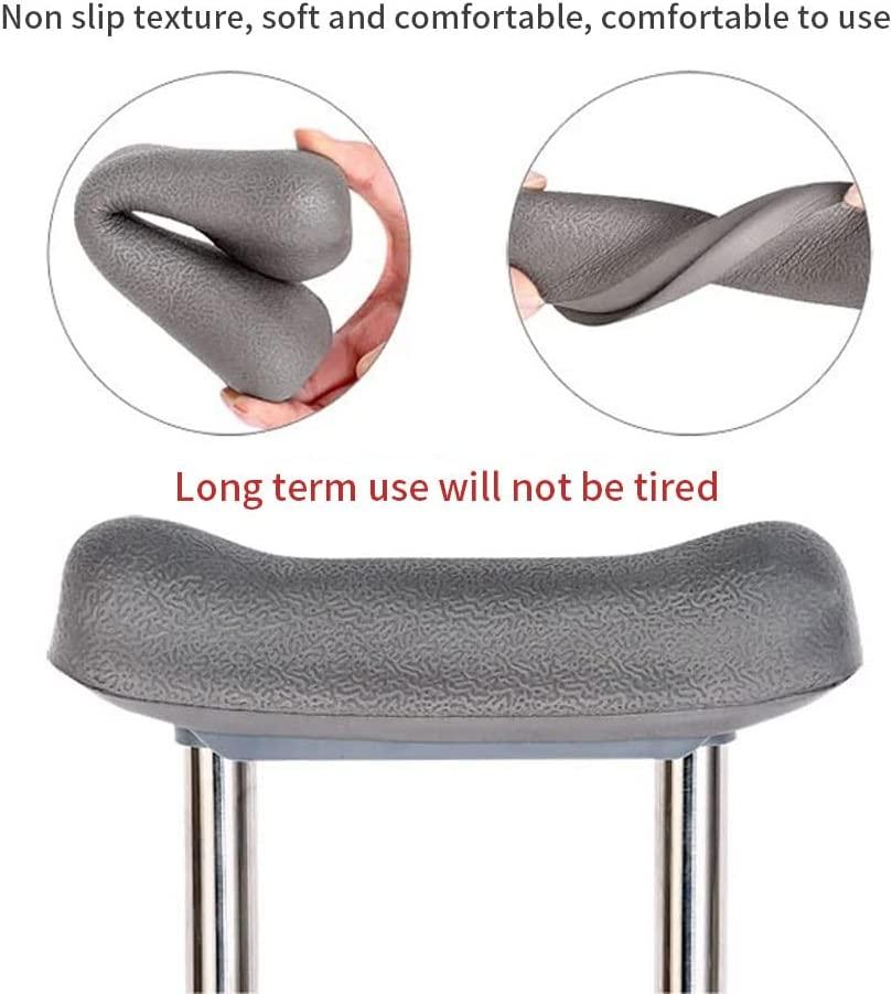 Replacement Crutch Pads, 2 Pack Crutch Pads ,Underarm Crutch Pads