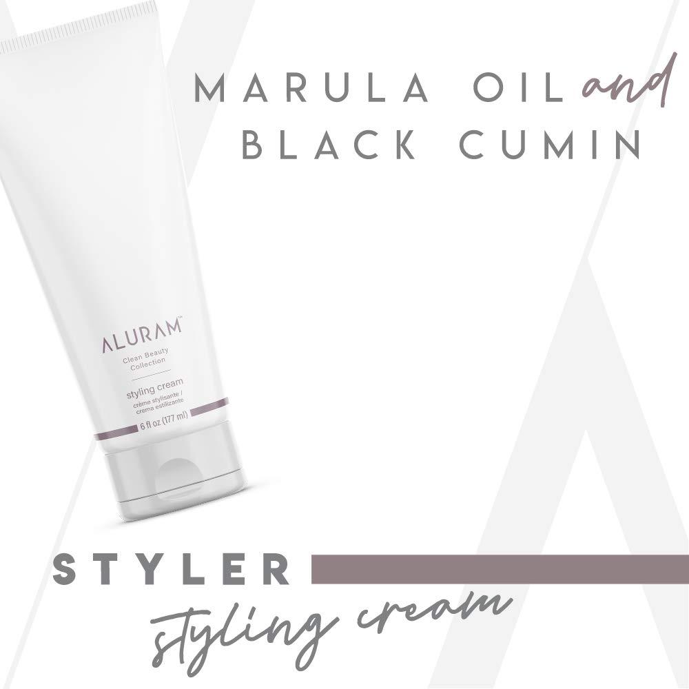 ALURAM Coconut Water Styling Cream 6 Fl Oz | Lightweight Hair Styling ...
