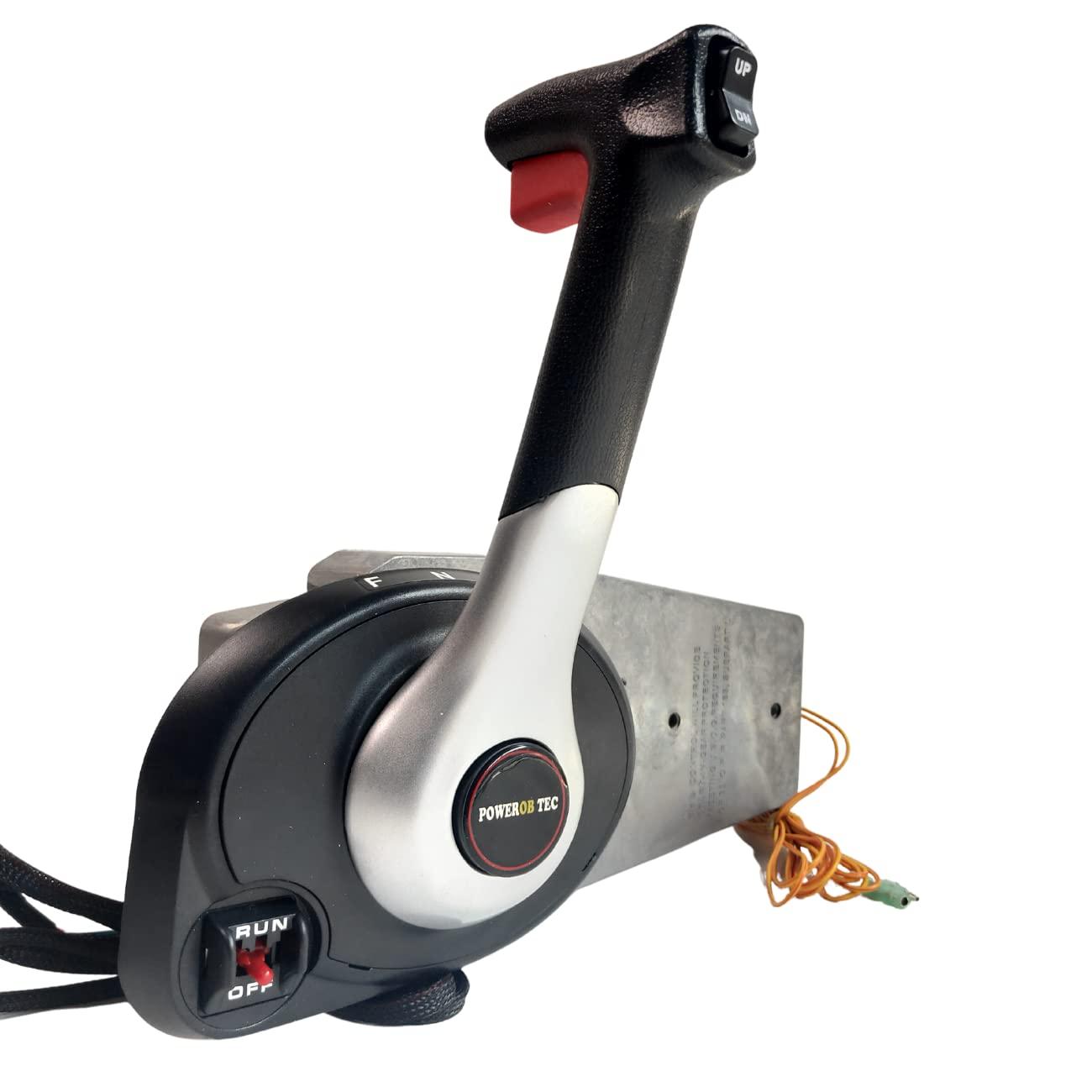 POWEROB TEC Boat Throttle Control 883710A02 Boat Control Box with 4