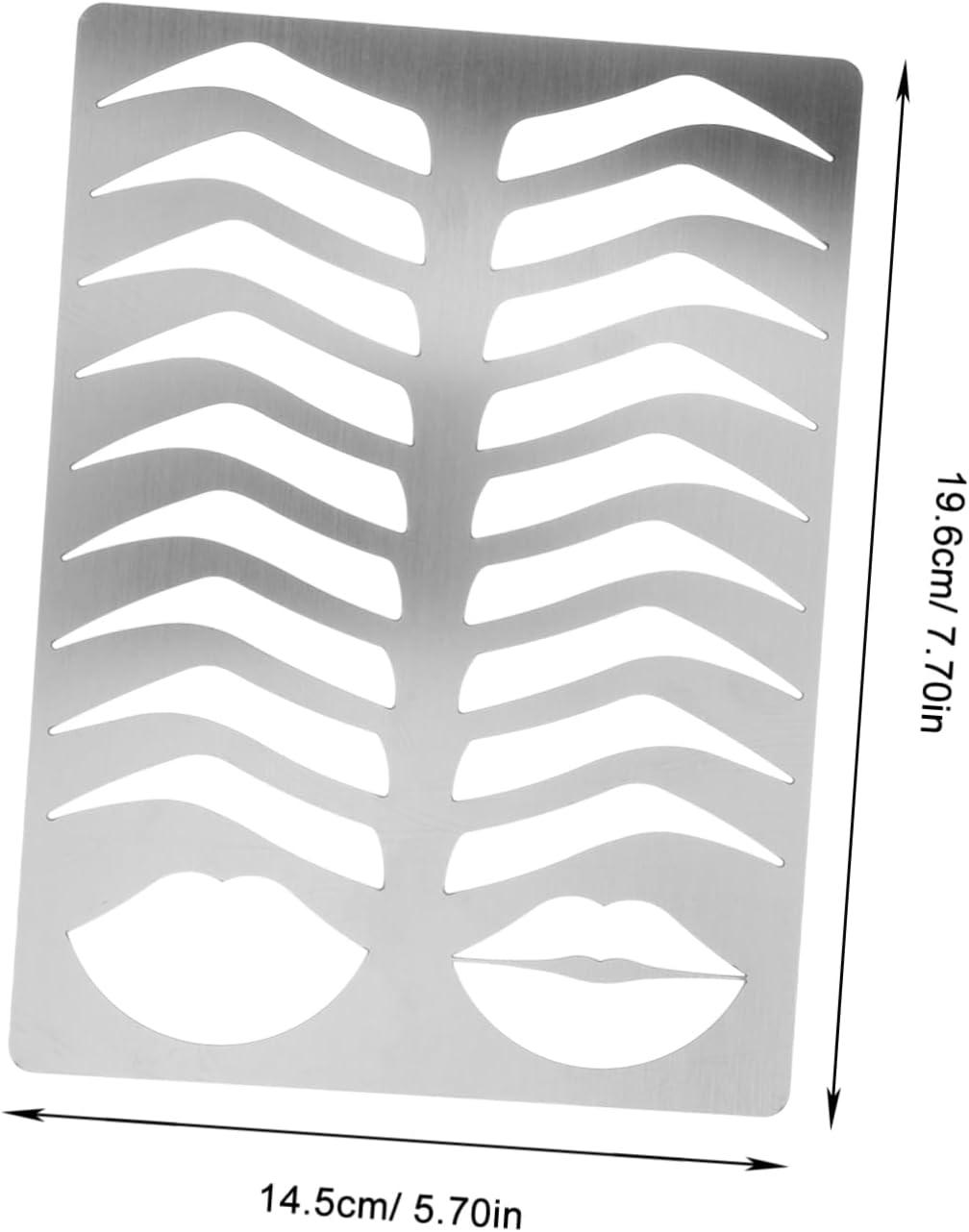 eyebrow shape template