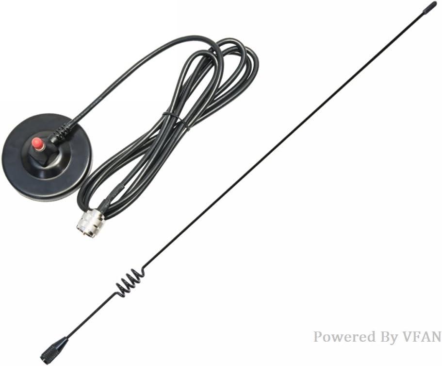 Recommend Nagoya NL-770S U/V Dual Band Antenna with Magnet RB400 Clip 5M Cable