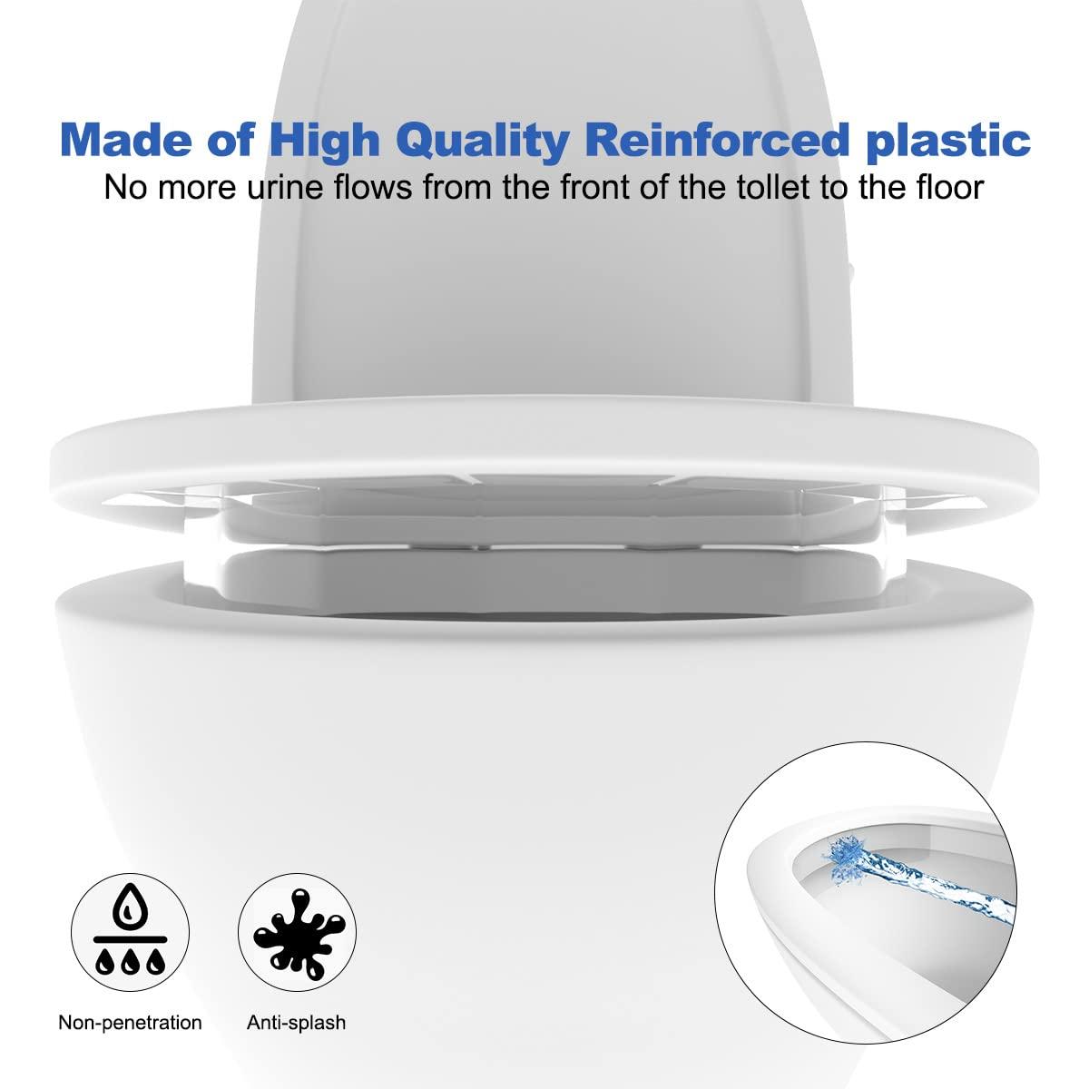 5 Pack Pee Guard for Toilet Seat, Potty Training Toilet Pee Splash