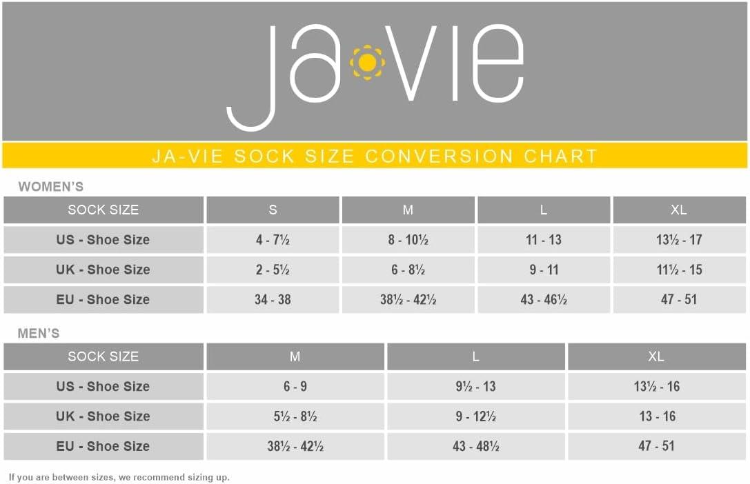 JAVIE Merino Wool Compression Socks 15-20mmHg - Ultra Soft Graduated Support For Men & Women, Travel & Sports