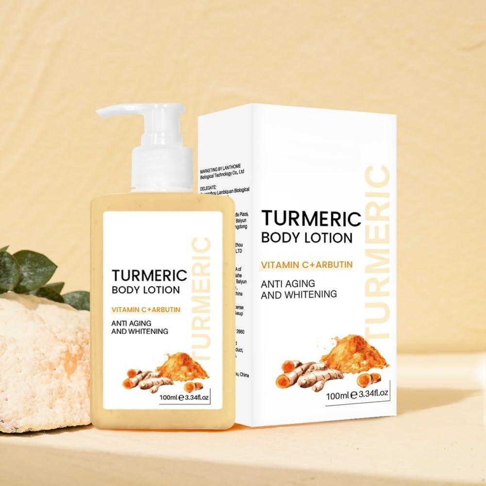 Turmeric Body Lotion Tumeric Lotion for Remove Acne Dark Spots