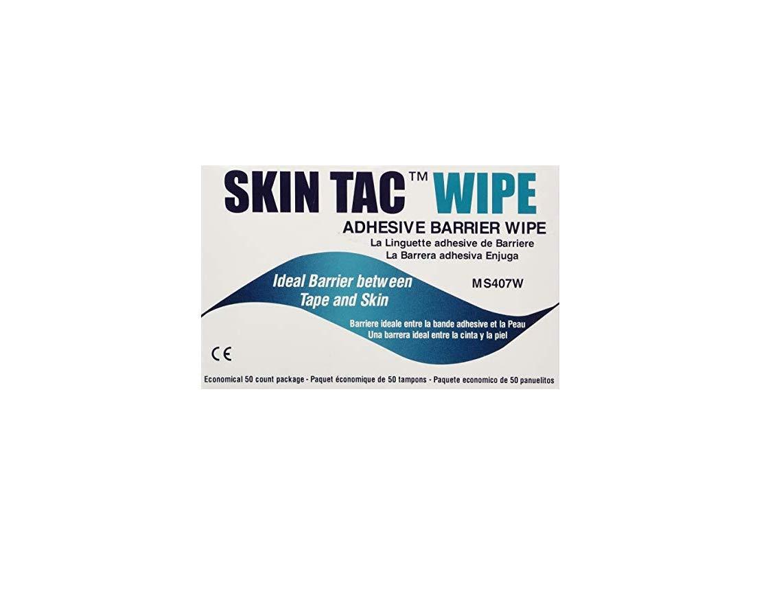 Skin Tac Adhesive Barrier Prep Wipes 50/Box Secure & Convenient Skin