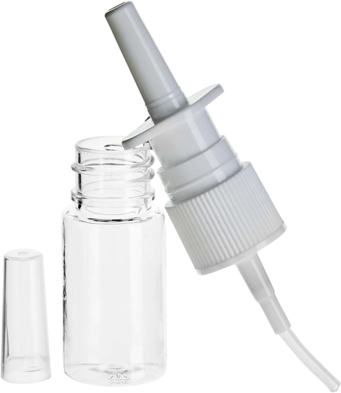 12pcs refillable spray bottle nose spray bottles reusable nasal