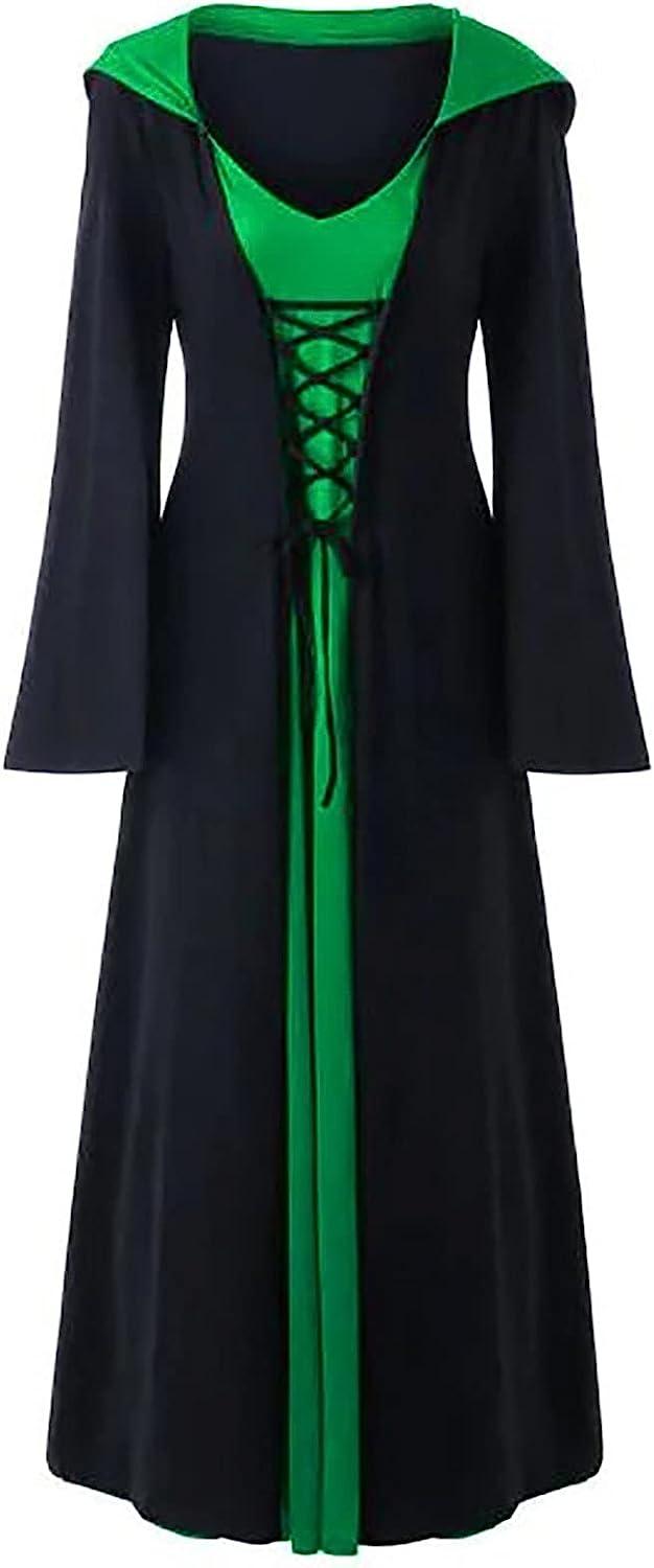 green emerald velvet dress Amazon.com: BAHREL Women Medieval Dress Costume Renaissance Gothic Hooded  Lace Up Velvet Gown Dress (Color : Green, Size : Small) : Clothing, Shoes &  Jewelry