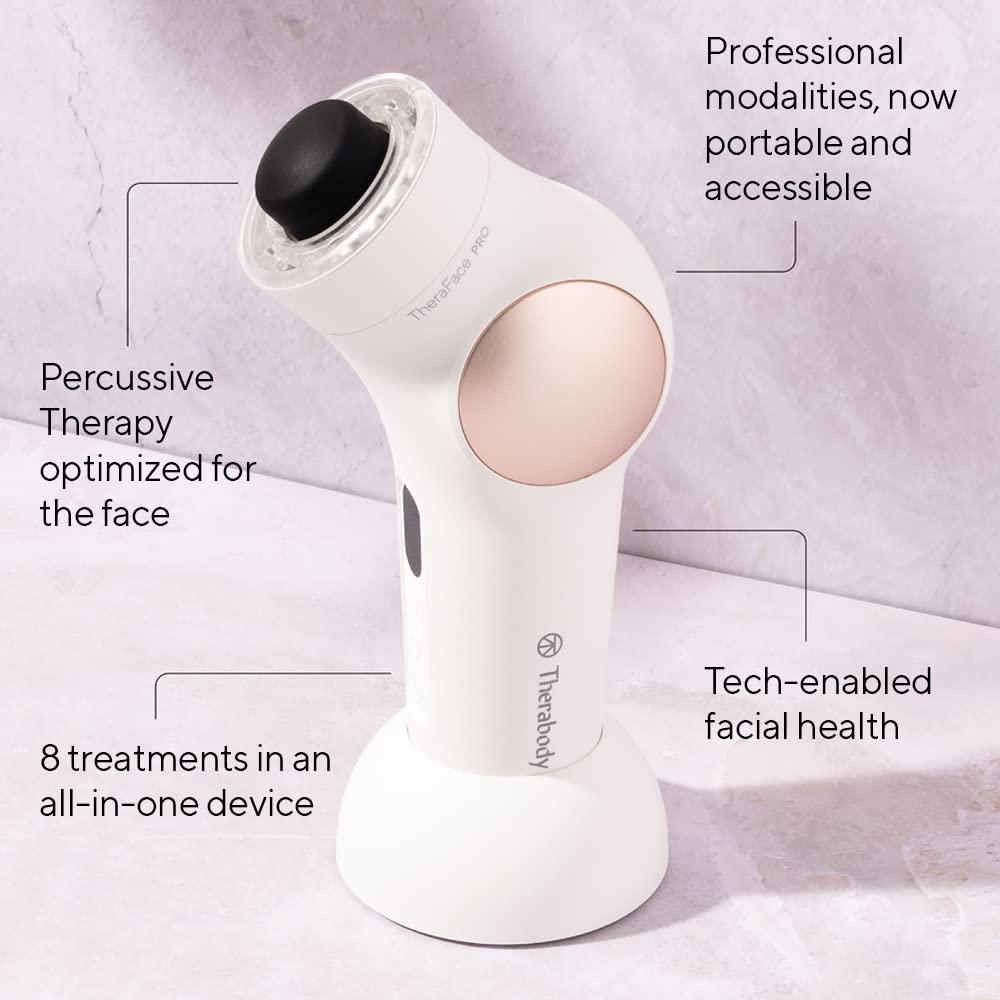 TheraFace PRO Handheld Facial Massage Device 8in1 Electric Face