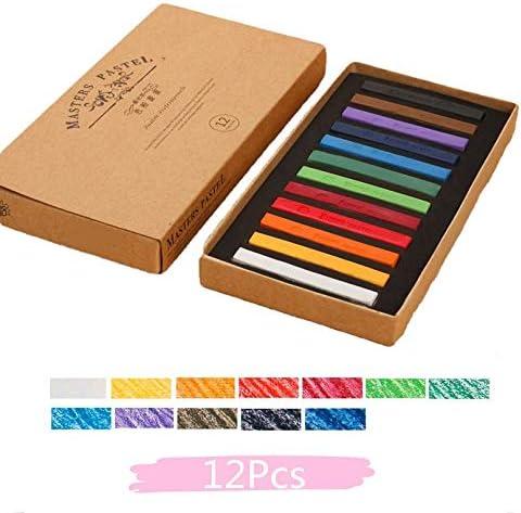 Soft Chalk Pastels Art Supplies Set of 24 Color Pastels for Artists Non  Toxic Oil Free Soft Pastel Chalk for Colored Chalk Art Art Supplies for  Adults Solid Colored