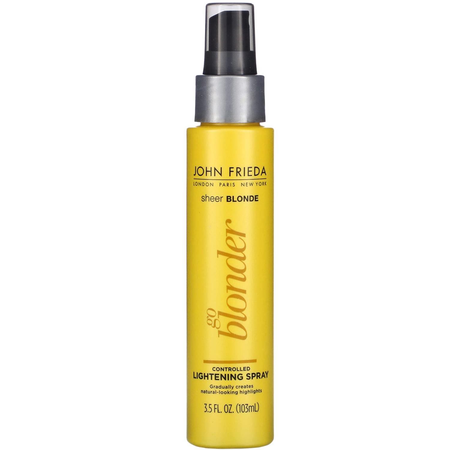 john frieda sheer blonde lightening spray