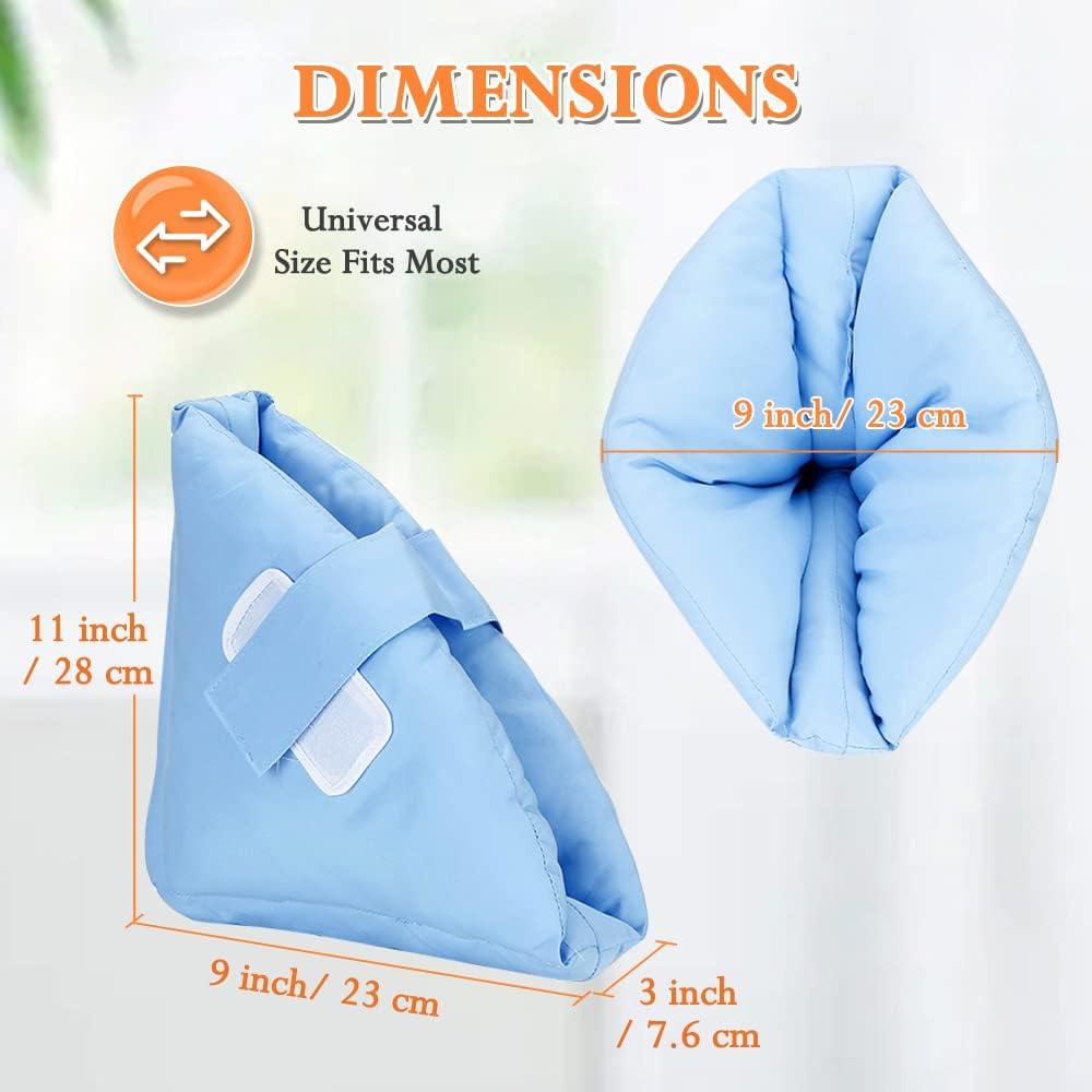 Foot Elevation Pillow Ankle Protector Heel for Pressure Sores Ulcer Cushion  Foot Pillow Protectors Ankle for Bed Sore Feet Sleeping Pillow Elevated