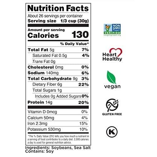 Seapoint Farms Dry Roasted Edamame Sea Salt 27 oz (765 g)