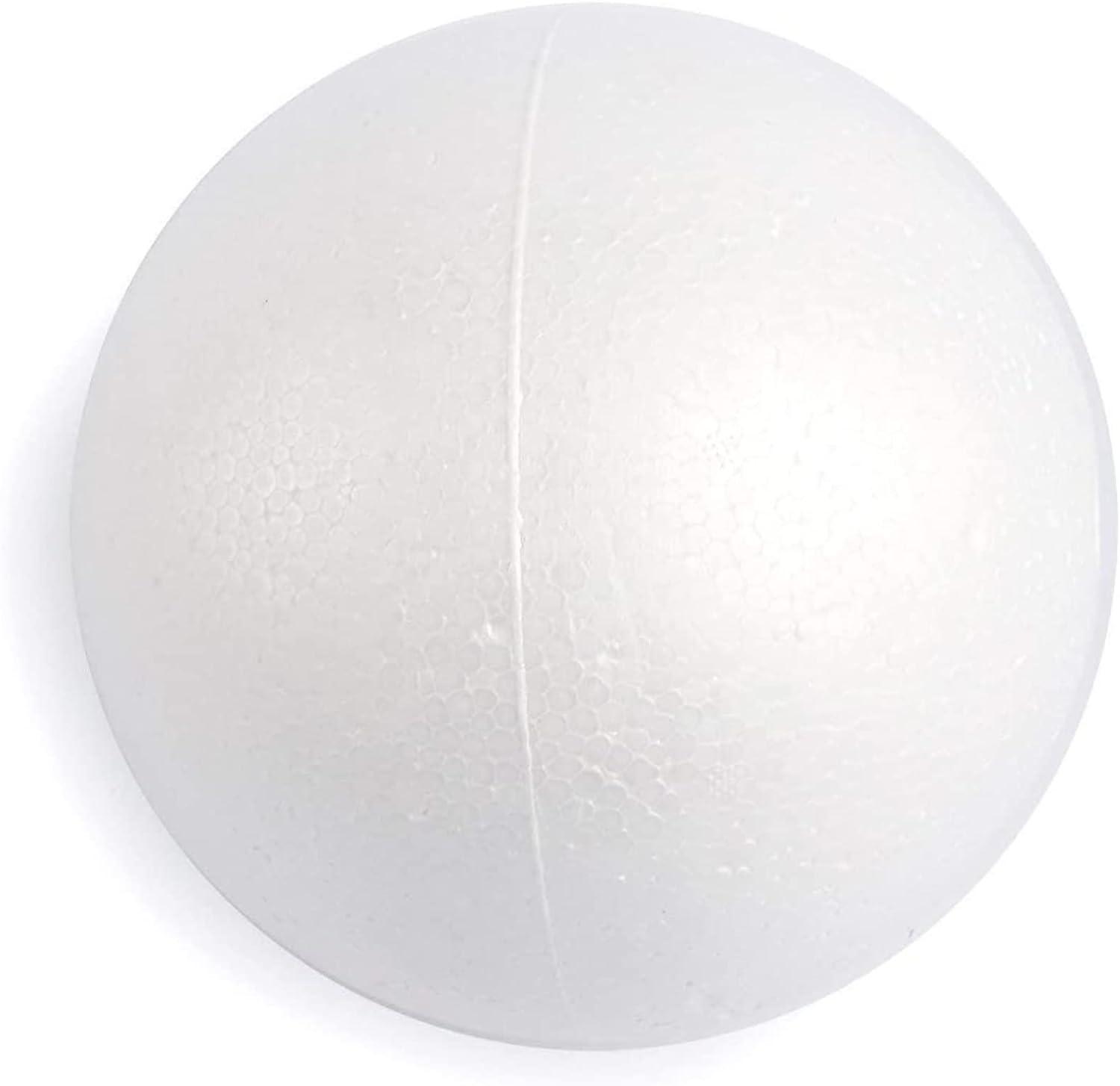  Foam Balls,12 Pack Foam Ball Smooth Polystyrene Foam