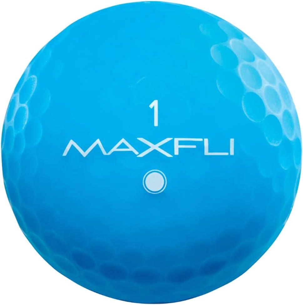 Maxfli SoftFli Matte Golf Balls Blue 24 Pack