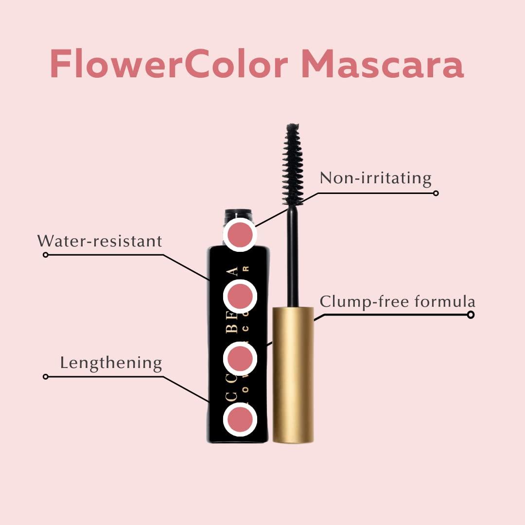 Ecco Bella FlowerColor Vegan Mascara in Black Plant Based