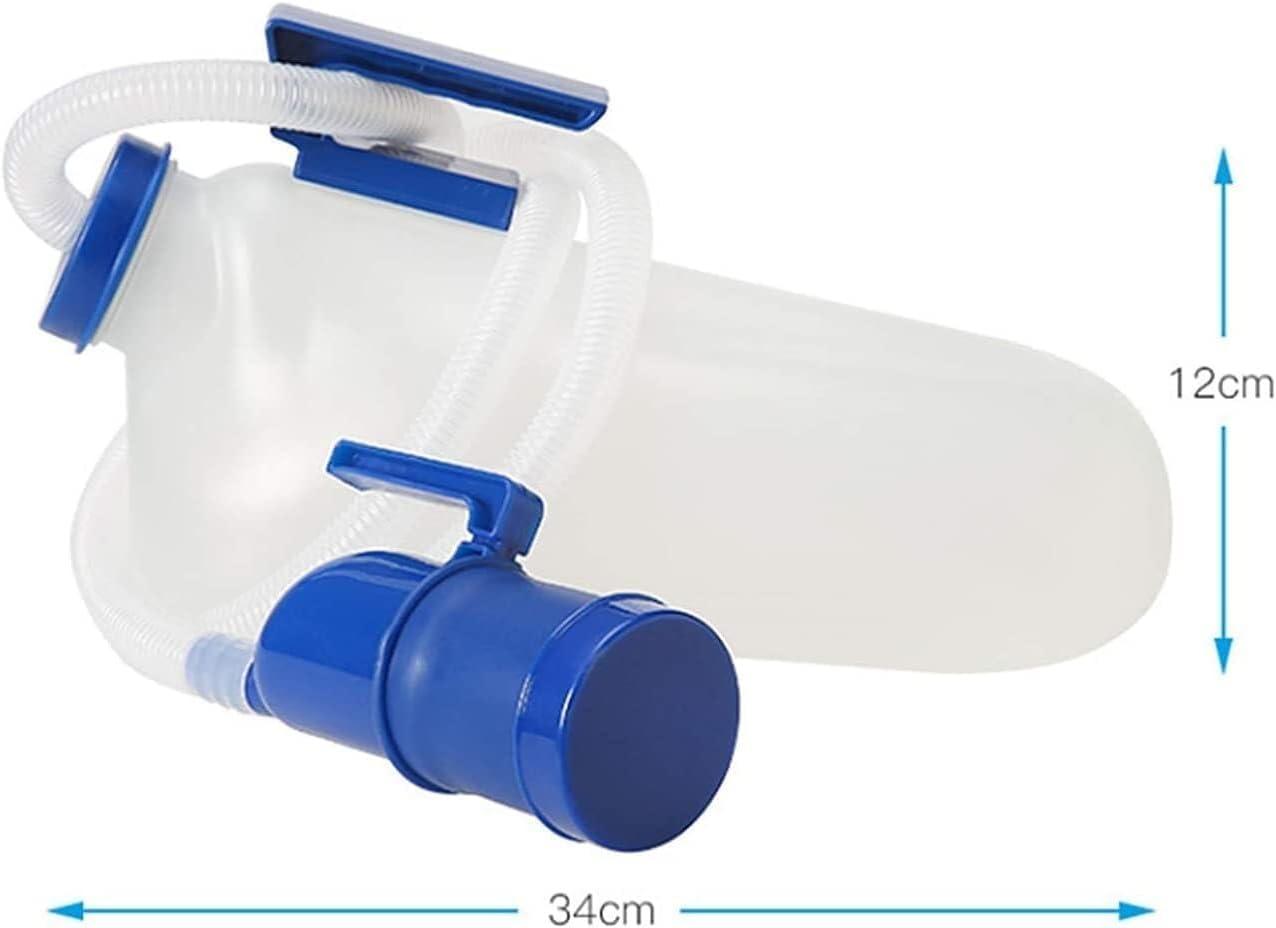 YUMSUM 3000ML Large Male Urinal Portable Mens Potty Pee Bottle Collector Travel Toilet Blue - View #9