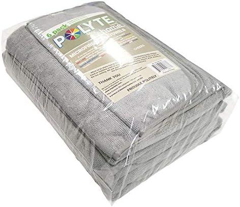 POLYTE Oversize, 60 x 30 in., Quick Dry Lint Free Microfiber Bath