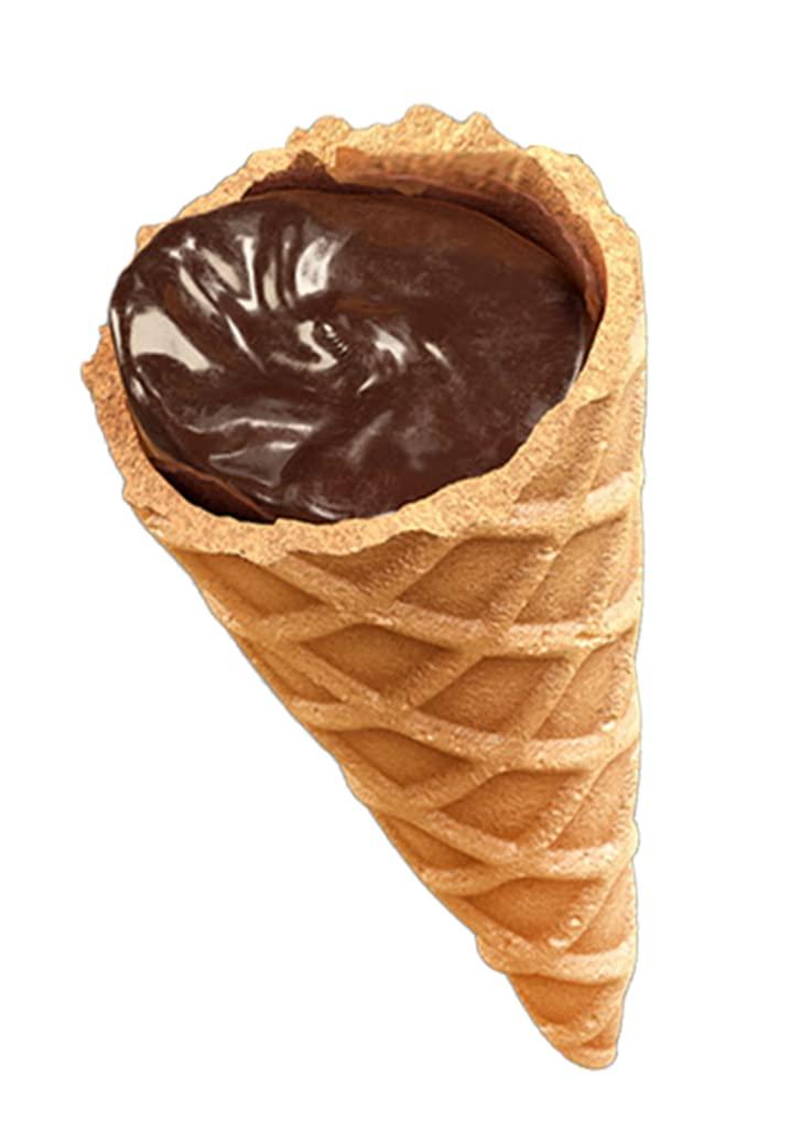 Just The Fun Part BiteSize Crispy Mini Waffle Cones Filled With
