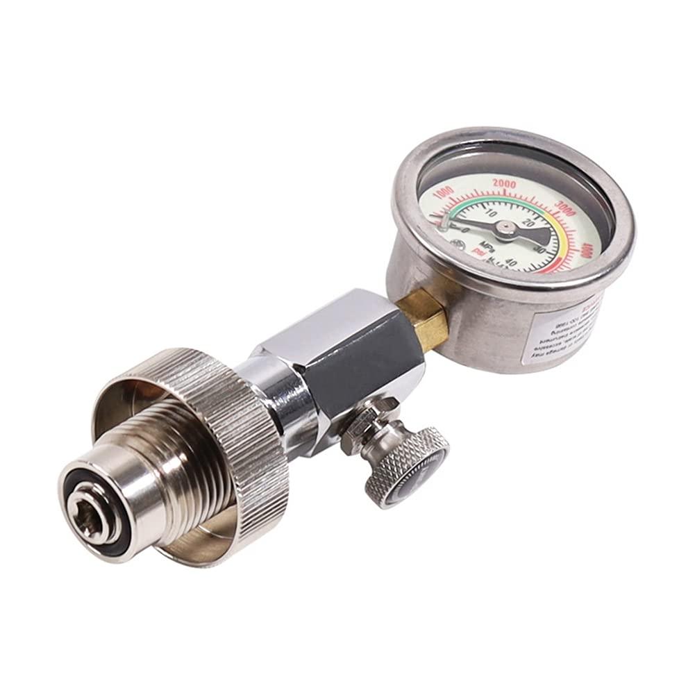 Scuba Diving Tank Pressure Testing Checker 232/300 Bar with 400 Bar