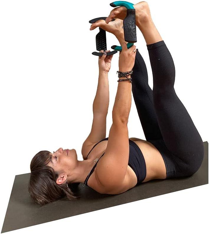 Yoga-Grip Wrist Alignment Yoga Blocks, Pilates Wrist Alignment, Yoga Wrist  Support, Yoga Prop and Accessory, (Set of 2 and Instructions)