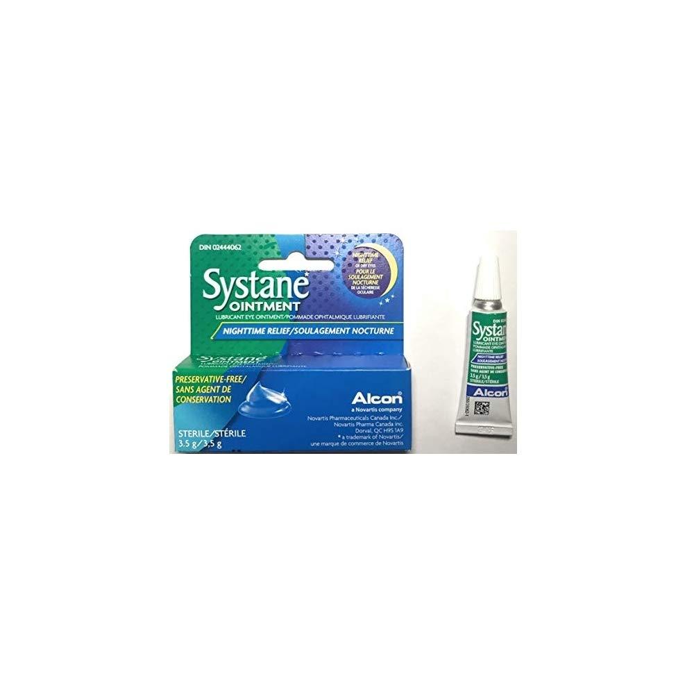 Systane Nighttime Lubricant Eye Ointment 3.50g 0.12oz (Pack of 3) - Relief for Dry Eyes | Buy Now with Express International Delivery | GoSupps.com Systane Nighttime Lubricant Eye Ointment 3.50g 0.12oz (Pack of 3) - Relief for Dry Eyes | Buy Now with Express International Delivery | GoSupps.com